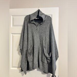 White Birch Sweater/Tunic Poncho